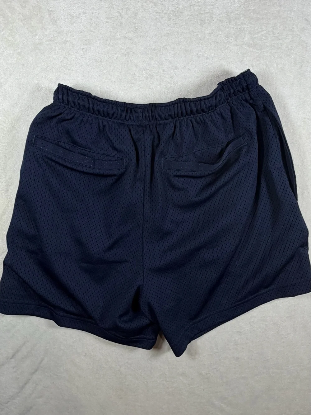 Puma Palm Tree Crew Size Small Men's Navy Blue Athletic Mesh Shorts